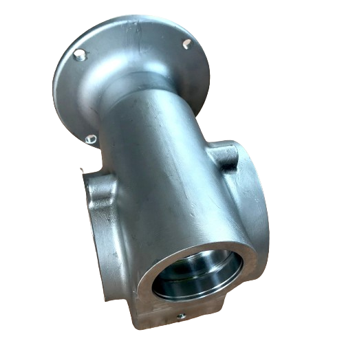 Stainless steel worm gear reducer box with flange